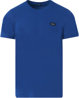 Denham Slim t-shirt met korte mouwen Blauw - XXXL
