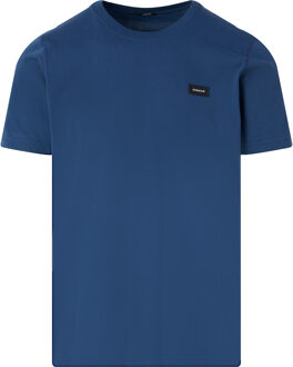 Denham Slim t-shirt met korte mouwen Groen - XL