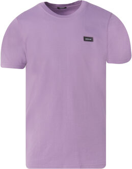 Denham Slim t-shirt met korte mouwen Paars - XXL