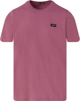 Denham Slim t-shirt met korte mouwen Rood - L