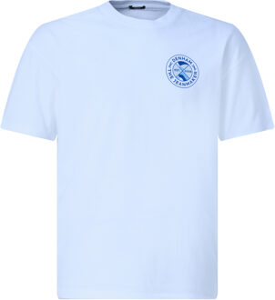 Denham Soho box t-shirt met korte mouwen Wit - XXL