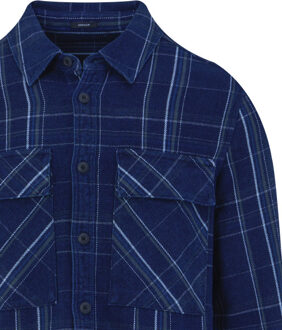 Denham State overshirt - maat M Blauw