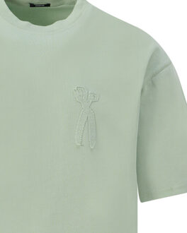 Denham T-shirt Blauw - XXL