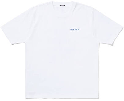 Denham T-shirt korte mouw 01-24-02-52-627 Wit - L