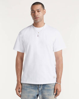 Denham T-shirt korte mouw 01-25-07-52-060 Wit