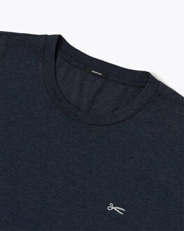 Denham T-shirt korte mouw 01-25-07-52-153 Blauw - L