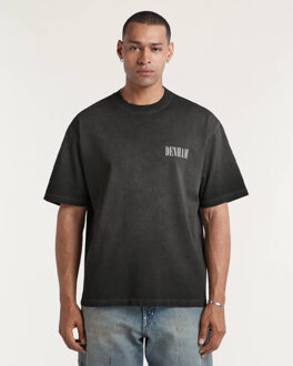 Denham T-shirt korte mouw 01-25-07-52-220 Zwart - XL