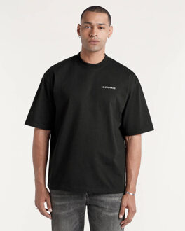 Denham T-shirt korte mouw 01-25-08-52-121 Zwart - S