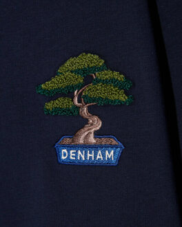 Denham T-shirt korte mouw 01-26-01-52-062 - maat M Blauw