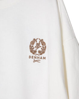 Denham T-shirt korte mouw 01-26-01-52-071 - maat XL Ecru