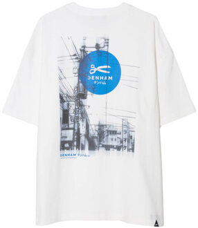 Denham T-shirt korte mouw 01-26-01-52-074 - maat M Ecru