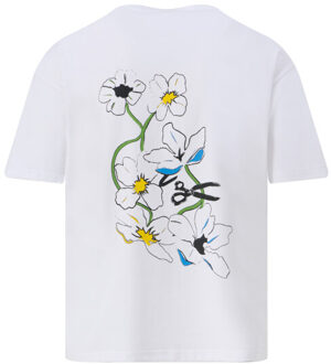 Denham T-shirt - maat M Wit