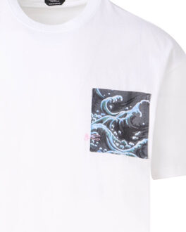 Denham T-shirt short sleeve - maat XL Wit