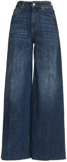 Denim Blauwe Jeans voor Dames Aw23 Department Five , Blue , Dames - W29,W30