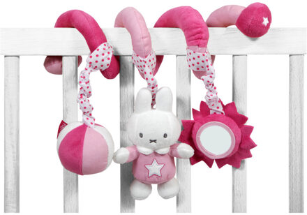 Denim Boxspiraal - Roze