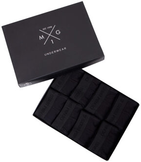 Denim brøs. boxershorts heren 8-pack effen zwart #15 Veelkleurig - S