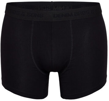 Denim brøs. boxershorts heren 8-pack effen zwart/grijs #11 Veelkleurig - XL