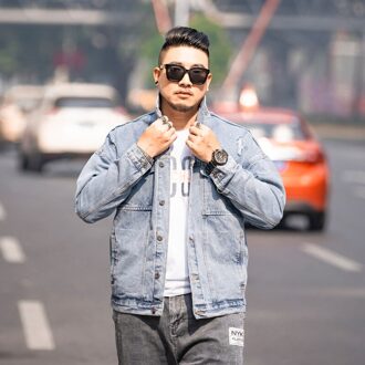 Denim Jas Mannen Tij Grote Omvang Mannen Voorjaar Denim Shirt Mannen Gat Grote Maat Denim Jas 6XL