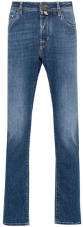 Denim Jeans met Slim Fit Jacob Cohën , Blue , Heren - W31,W32,W38
