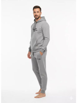 Denim joggingpak heren licht Grijs - XL