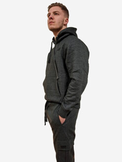 Denim joggingpak heren navy pagent Blauw - S