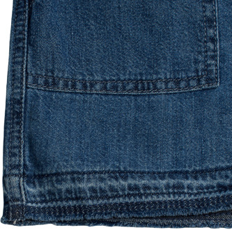 Denim shorts 601008 voor meisjes Blauw