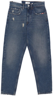 Denim Streetwear Jeans Amish , Blue , Heren - W31,W33,W36,W32,W34,W29,W28
