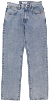 Denim Streetwear Jeans Amish , Blue , Heren - W35,W31,W33,W32