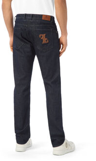 Denim Trousers Super Straight Cut Blauw - 33 (Taille)