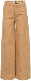 Denim wide leg vanilla voor meisjes in de kleur Beige - 98