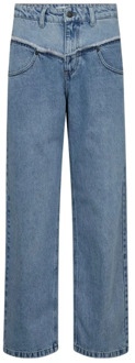 Denimcc Block Jeans 31308 552-Denim Blue Co'Couture , Blue , Dames - Xl,L,M,S,Xs
