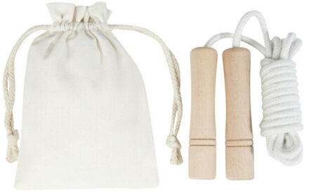 Denise houten springtouw - maat One size Beige