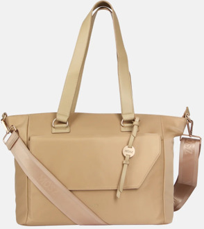 Denise laptoptas/shopper 15.6 inch cuban sand Beige