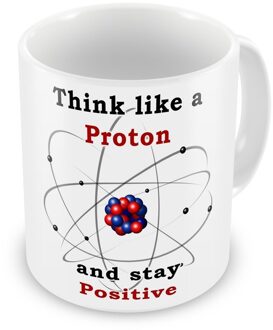 Denken Als Een Proton En Blijven Positieve Leraar Mok