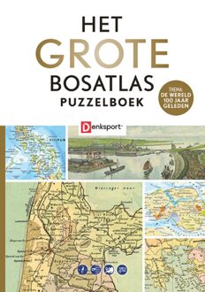 Denksport - Het Grote Bosatlas Puzzelboek - 100 Jaar Geleden - Peter Vroege