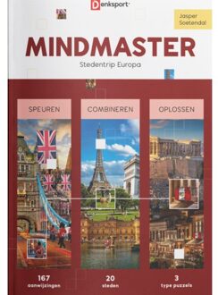 Denksport - Mindmaster - Stedentrip Europa - Denksport Puzzelboek