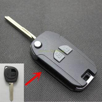 Dennenappel Pak Voor Suzuki SX4 Swift Jimny Key Case 2 Knoppen Ongecensureerd Blanco Messing Blade Gewijzigd Afstandsbediening Sleutel Shell Cover 1Pc