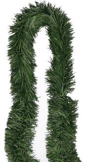 Dennenslinger - 1x - groen - 5 meter - kunststof - guirlande - kerstslinger - kerstversiering