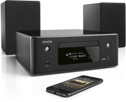 Denon CEOL N-10 Stereo set Zwart