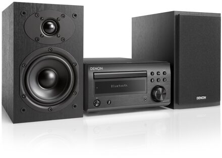 Denon D-M41DAB Stereo set Zwart