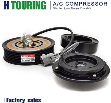 Denso 10S17C A/C Ac Compressor Koppeling 7PK Voor Toyota Land Cruiser J12 2002 88310-6A140 88320-6A080 88410-35400 DCP50085 7PK