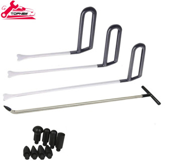 Dent Removal Rods Tools Dent Repair Kit Rod Whale Tail tap down with R1 push hooks