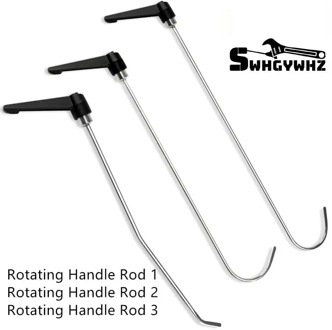 Dent Removal Tools Crowbar Opening Tools Car Dent Paintless Repair Tool Kit Hand Set Rotated Handle for Auto Body sheet tool