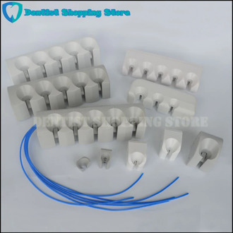 Dental 5 Set holder 5 Seat Handpiece Holder Syringe hanging box Scaler holder Dental Chair Uint Triple Rack box spare parts