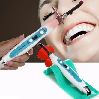 Dental 5W Wired & Wireless Cordless LED Curing Light Lamp 1500mw