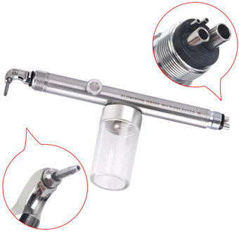 Dental Alumina Air Abrasion Polisher System Microetcher Sandblasting Handpiece