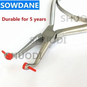 Dental Autoclavable Remover Plier Forcep for Removing Temporary Teeth Whitening Veneers Crown Dental Temporary Tool