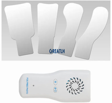 Dental Automatic Anti-fog Mirrors for oral photography Reflector Glass Defog mirrors Orthodontic for Buccal occlusal Lingual