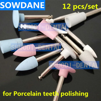 Dental Composite polish kit Porcelain Teeth Polishing Polisher bur for low-speed handpiece contra angle teeth whitening