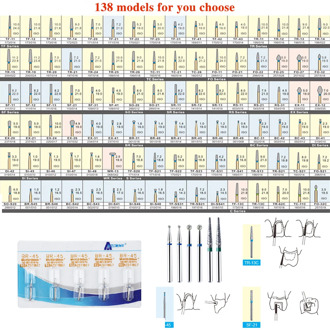 Dental Emery Burs Dental High-speed Grinding Heads Dental all-ceramic Porcelain Teeth Denatal Burs drill